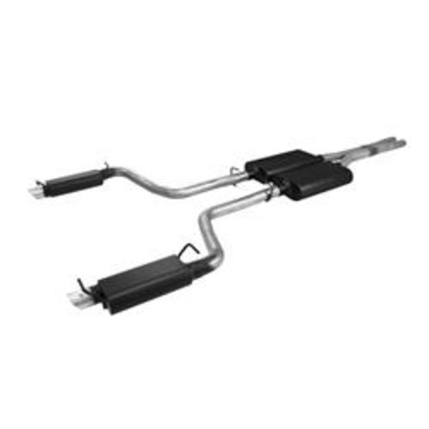 Flowmaster Stainless Force II Exhaust 11-14 Dodge Charger V6 - Click Image to Close